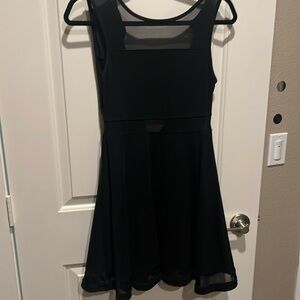 Express mesh tank dress